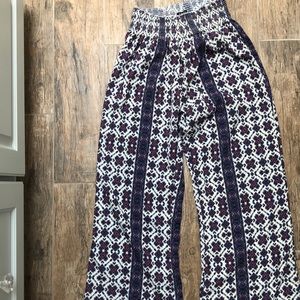 Tribal flowy pants
